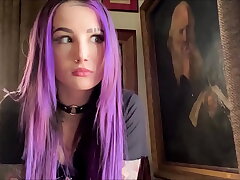 Goth Teen Blasts on Step Brother's Cock - Valerica Steele - Family Approach - Alex Adams