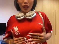 Emma Thai Had Airplane Toilet Joy and Airport Toilet Internal ejaculation